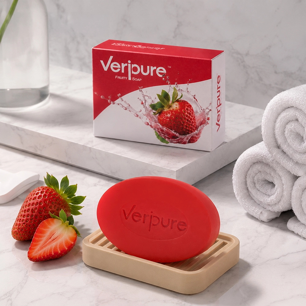 strawberry soap